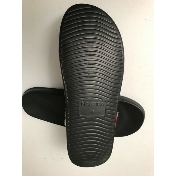 ?Men’s Sandals Nautica Competition Killian KM956-2 Slidees Size 13 Red /Black main image 6